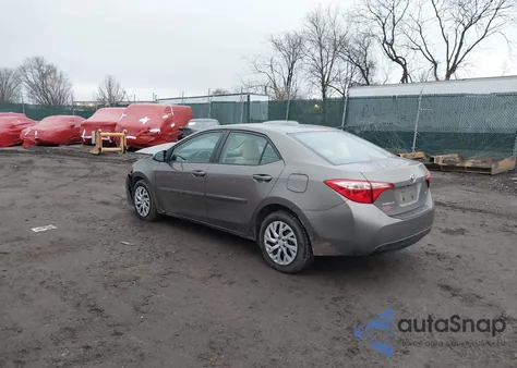 2017 Toyota Corolla Le из США, поврежденный, VIN 2T1BURHE9HC787369